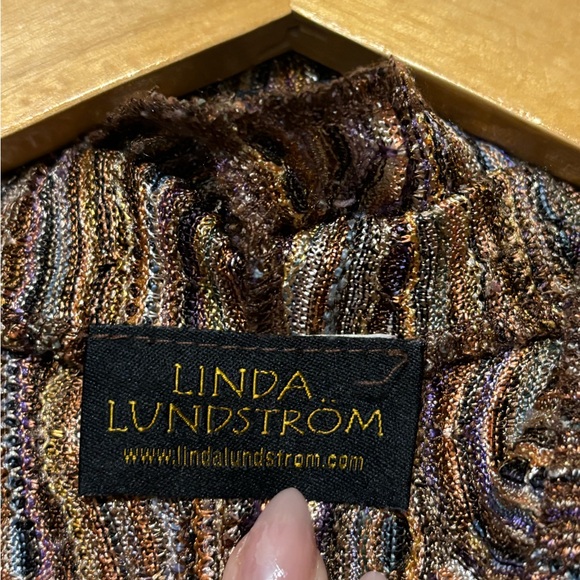 LINDA LUNDSTROM Vintage 3-Piece Pant, Top, Cardigan Set - Picture 4 of 13